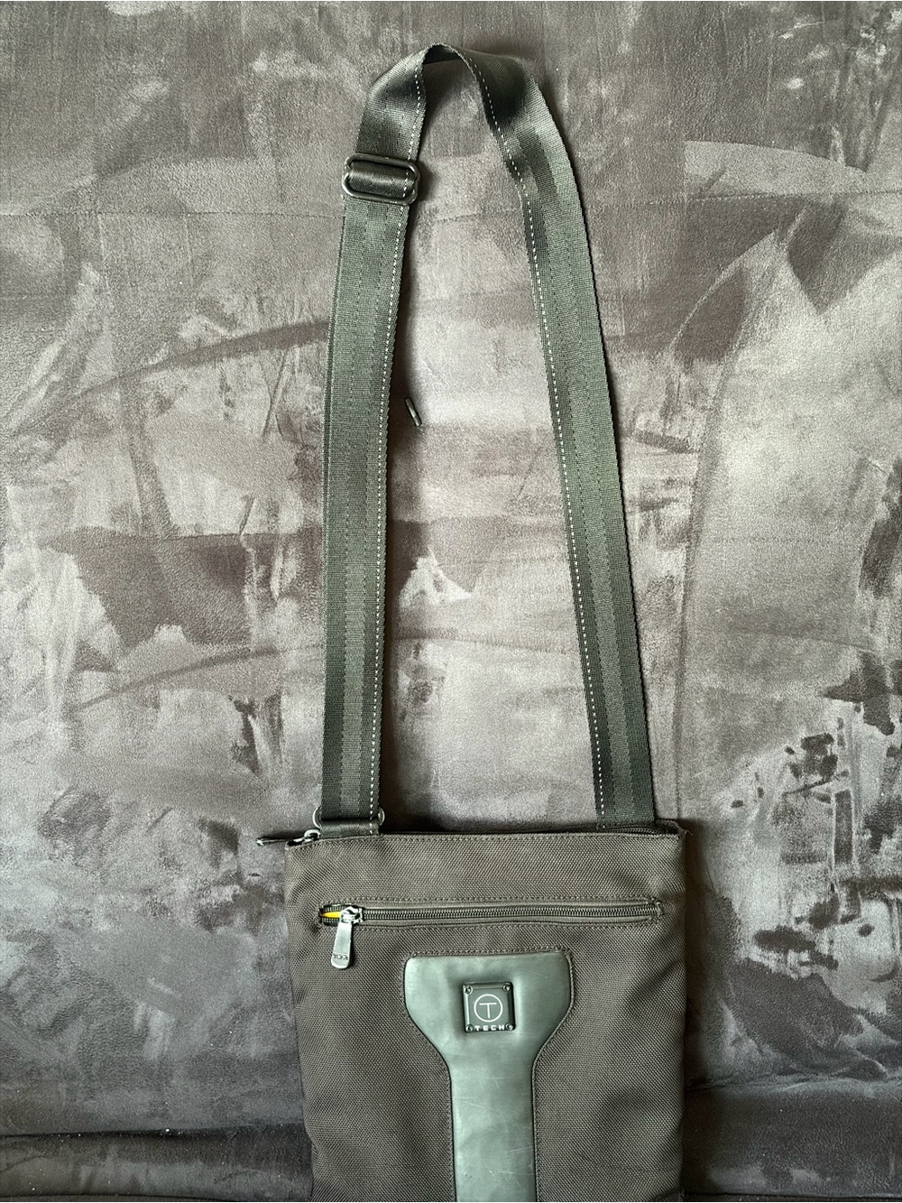 Tumi T-Tech Black Ballistic Nylon Crossbody Bag